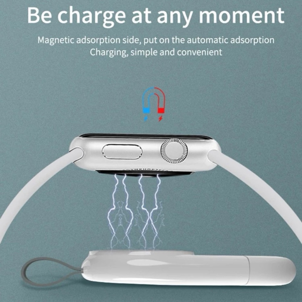 1pc Portable Wireless Charger Compatible With Apple Watch - Picture 6 of 8